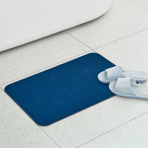 빨아쓰는 소프트 규조토 발매트 욕실 주방 다용도 미끄럼방지(2colors)