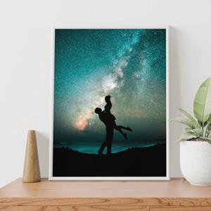 은하수 별 이쁜 감성 그림 꾸미기 포스터 브로마이드 인테리어 액자