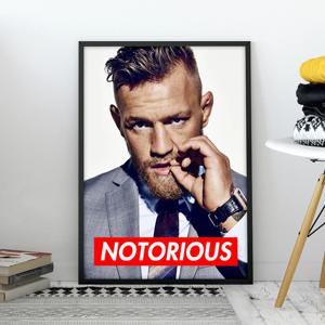 코너 맥그리거 UFC 격투기 포스터 브로마이드 인테리어 액자