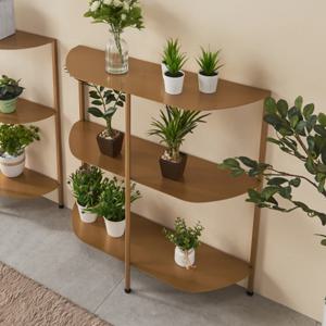 텔레스 철재 3단 다용도 반달선반 콘솔 700 대형 3colors