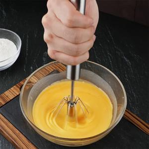 홈베이킹 스텐 반자동 거품기(26cm)