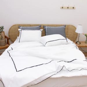 기프트 스노우 시어서커 여름 호텔이불 침구세트 S/Q/K 2color