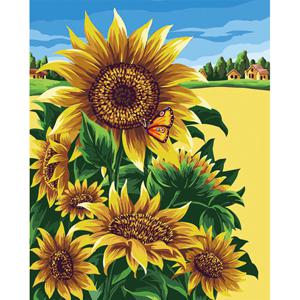 D.I.Y 명화그리기 세트 40*50 해변의 해바라기 (5434)