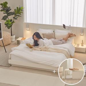 오늘의딜 쿠폰가 219,000원 하루06 호텔침대프레임 SS/Q 3colors 매트선택