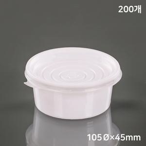 일회용 다용도컵 105pi 소 국용기 (200개) 국물 반찬 배달 포장용기
