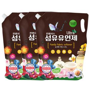 고농축 섬유유연제 베이비로션 2.05L x3개