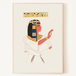 이집트 파라오 빈티지 피라미드 포스터 스핑크스 인테리어 그림 액자