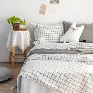 모노체크 아사2겹 여름이불 단품(2Colors)
