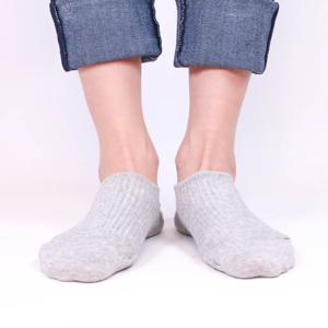 여성 남성 골지 덧신 안벗겨지는 페이크삭스 S/L, 4colors