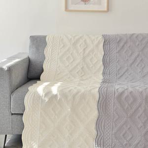 노마드 순면 워싱 사계절 소파패드 2size 4colors