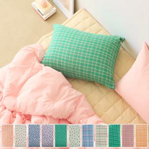 얼루어 순면 포인트 누비 코디 베개커버 (50X70) 12colors