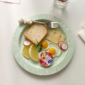 로맨틱마블 브런치 플레이트 (2color 홈카페 다이닝 다이어트식단)