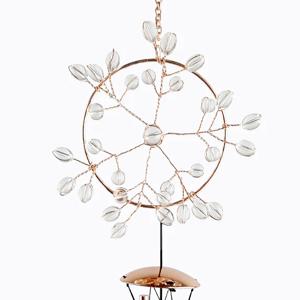 행운의나무 로즈골드 겨울 풍경종 윈드차임 집들이선물 행운종