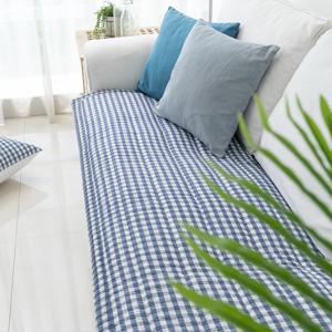 쿨체크 여름 쇼파패드 소파패드 3인/ 4인  3 colors