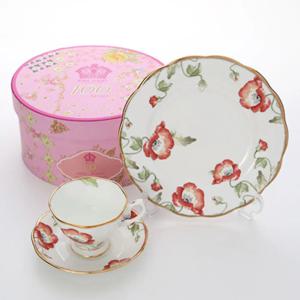 [해외] Royal Albert 100주년 1970년 양귀비 찻잔&접시 세트