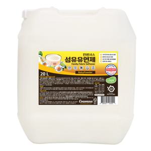 대용량 표준 섬유유연제 베이비파우더 20L