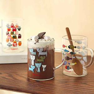 내열유리 일러스트 머그2P세트(3type)