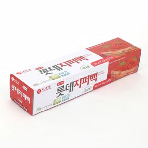 20매 롯데 지퍼백(특대) (30x35cm)
