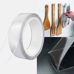 실리콘 양면 테이프 강력 재사용 고정 접착식