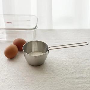 스텐 손잡이 계량컵(200ml)