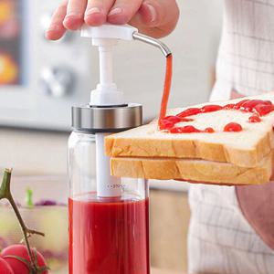 내열펌프오일보틀블랙(124)500ml 소스병 오일병 기름병