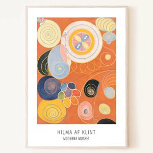 힐마 아프 클린트 추상미술 아르누보 뮤지엄 포스터 액자