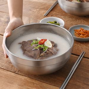 보온/보냉의 탁월한 스텐 면기 8종세트 면기4p+젓가락4p
