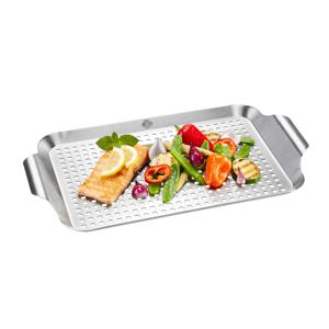 [해외]  89258 BBQ 스텐레스 그릴팬 라지