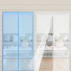 현관 방문 자석식 모기장 방충망 미세 문발 모기 차단