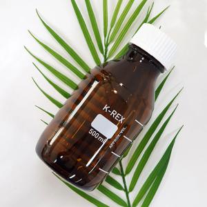 갈색 눈금유리병 500ml 메저링 글라스보틀 (MB500)