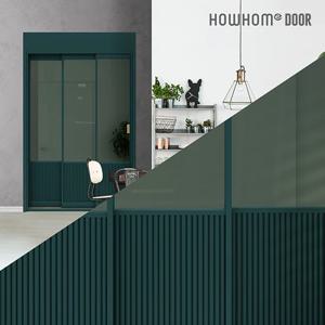 템바보드 초슬림 3연동 중문 시공 (향균손잡이 무료 업그레이드)