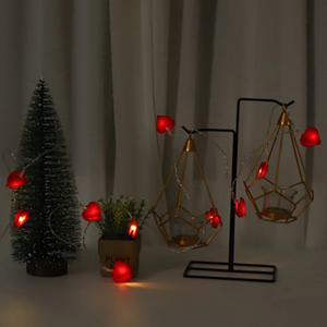 10구 LED 하트뿅 가랜드전구(1.5M/6M) (2sizes)