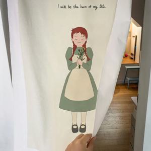 패브릭 포스터 & 도어 커튼(80-145cm) / 13 Anne #2 /