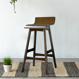 [리퍼]메론 가죽 원목 아일랜드 홈바의자 4colors