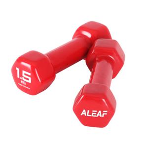 PVC 컬러 미용아령 1.5kg 2개 SET 덤벨 헬스