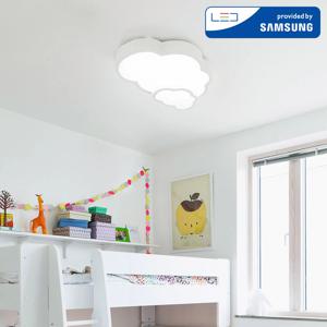 LED 트윈구름 아이방등 50W
