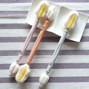 듀얼 더블폼 세척솔 3P / 젖병솔 젖꼭지솔 텀블러 물병솔