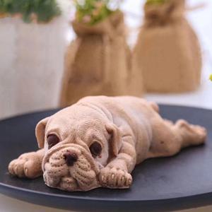 [해외] 특별한 생일선물 3D 아이스크림케잌 불독 퍼그 아이스트레이