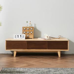 펠리스 원목 1500 거실장 2colors