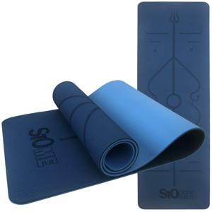 TPE 센터라인 양면 투톤 요가매트 8mm 4Color 홈트 필라테스 운동 매트