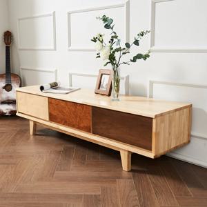 펠리스 원목 1800 거실장 2colors