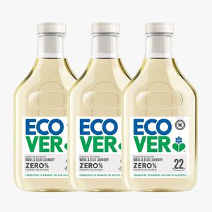 제로 울세탁세제 무향 1000ml, 3개