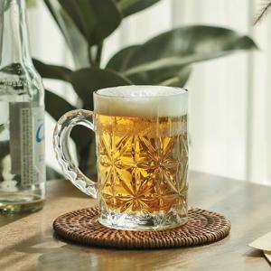 예쁜 맥주잔 유리컵 440ml