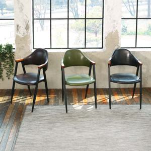 1+1 카페 우드암체어 인테리어의자 카페 식당의자