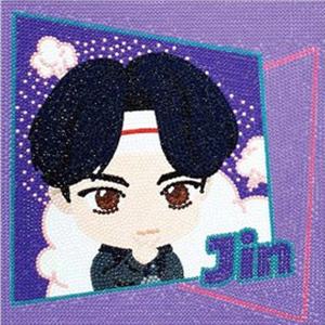 타이니탄 BTS 보석십자수 큐빅페인팅 MAGIC DOOR_Jin 25x25