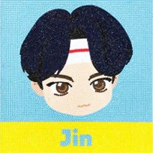 타이니탄 BTS 보석십자수 큐빅페인팅 Basic_Jin 25x25
