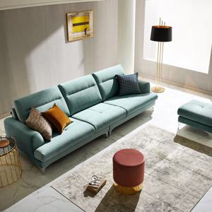 루스 4인 젠위브 패브릭 소파