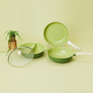 그린파파야 IH 프리미엄 세라믹팬 4P세트(28CM)