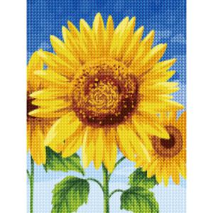 DIY 보석십자수 세트 30x40 해바라기 (D30-7)