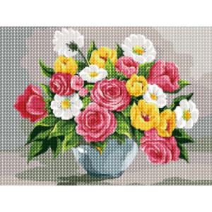 DIY 보석십자수 세트 30x40 풍요로운 화병 (D30-6)